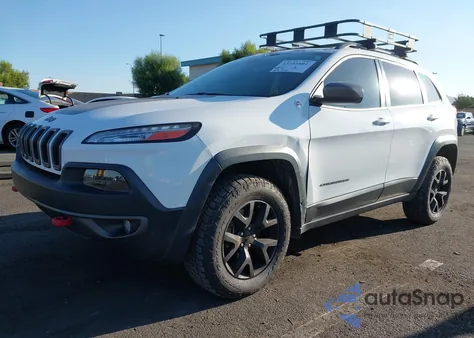 2014 Jeep Cherokee Trailhawk from USA, damaged, VIN 1C4PJMBS5EW321439